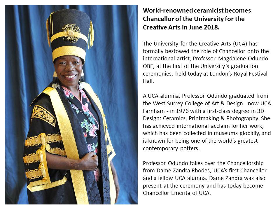Magdalene Odundo OBE