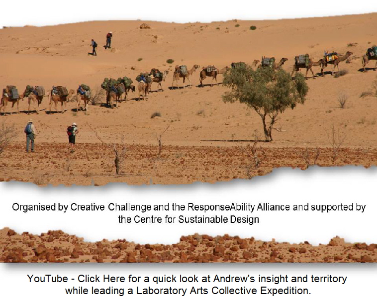 YouTube - Click Here for a quick look at Andrew's insight and territory 
while leading a Laboratory Arts Collective Expedition.